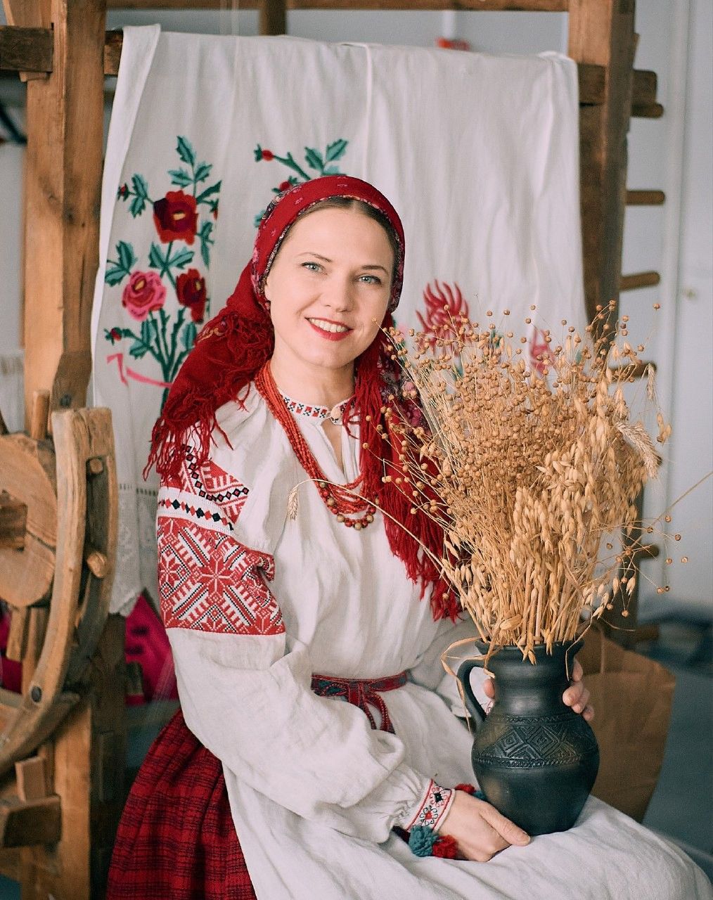 Women in Slavic costumes in Ciudad Juarez