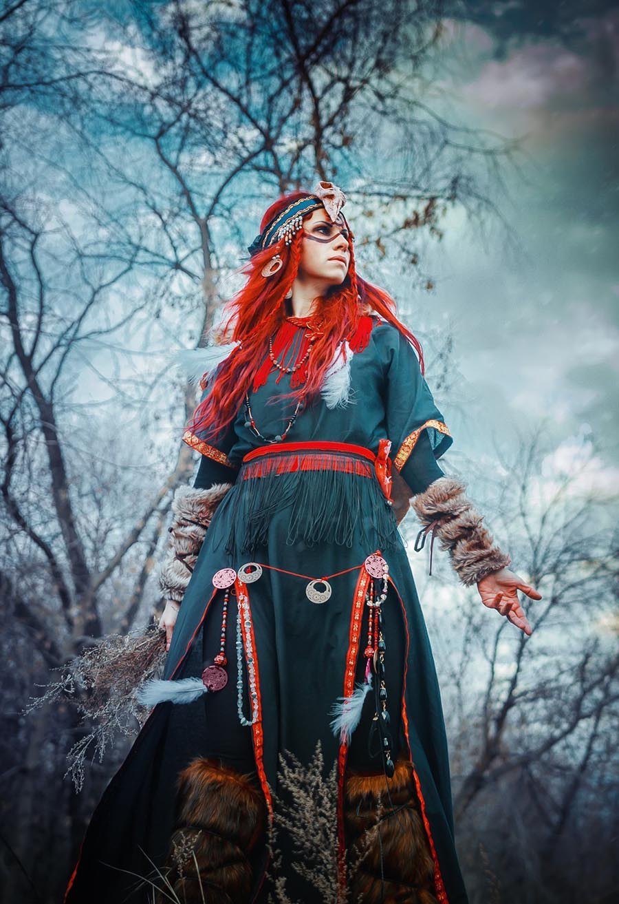 Girls in Slavic costumes underwear in Ciudad Juarez